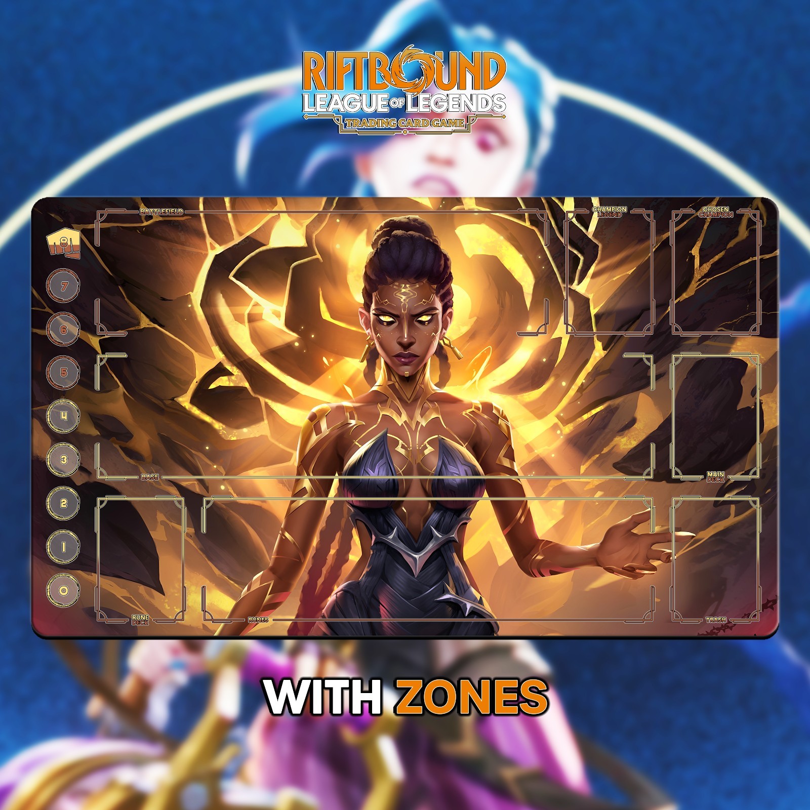 RIFTBOUND LOL TCG Playmat 24x14\