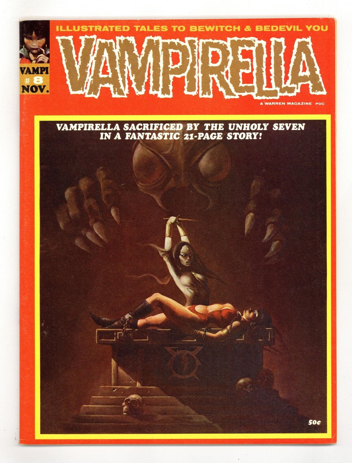 Vampirella #8 FN 6.0 1970