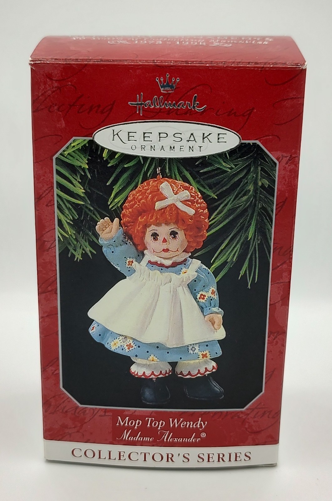Hallmark Keepsake 1998  Madame Alexander Mop Top Wendy Christmas Ornament