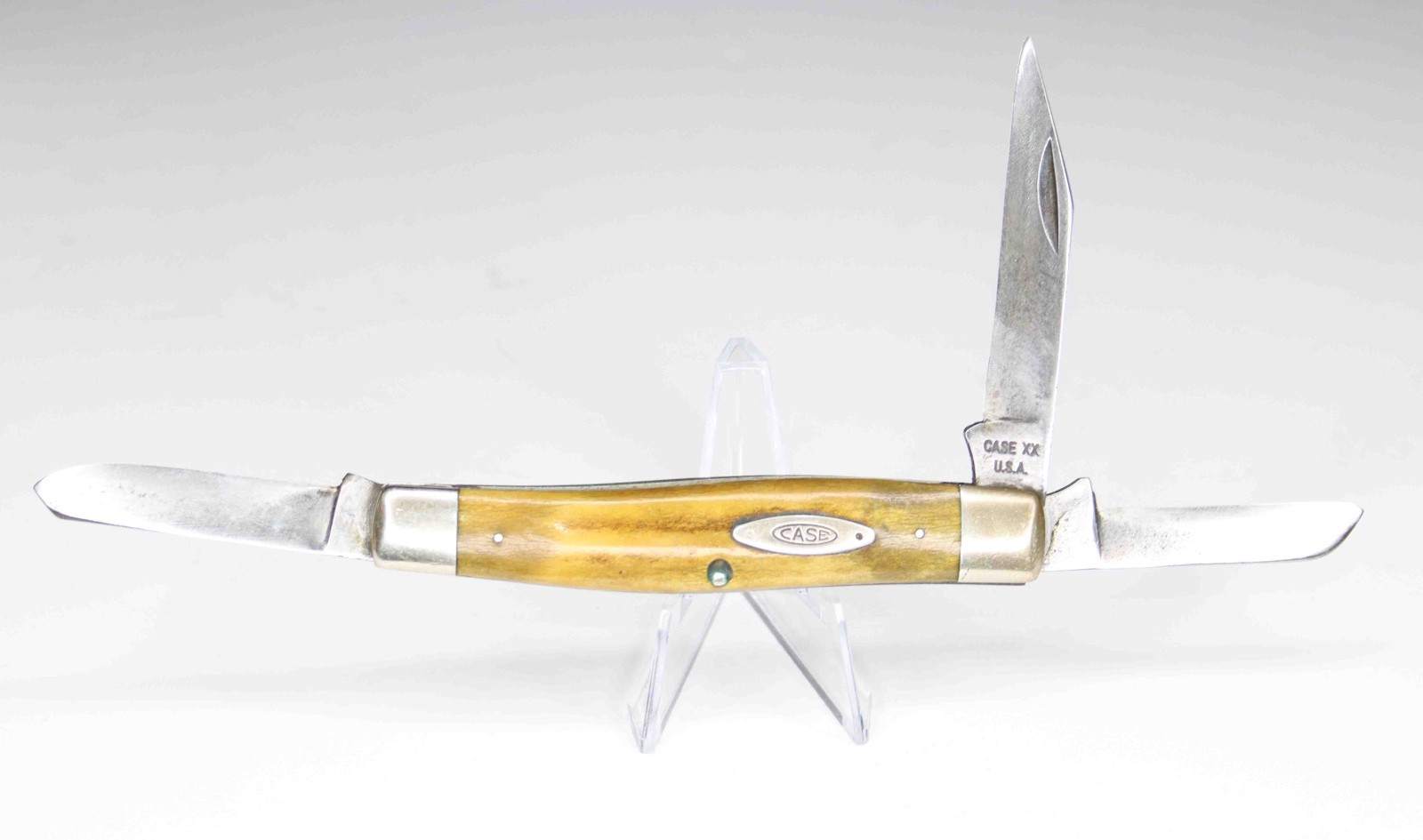 Vintage 1965-1969 CASE XX USA 5375 Large Stag Stockman Pocket Knife
