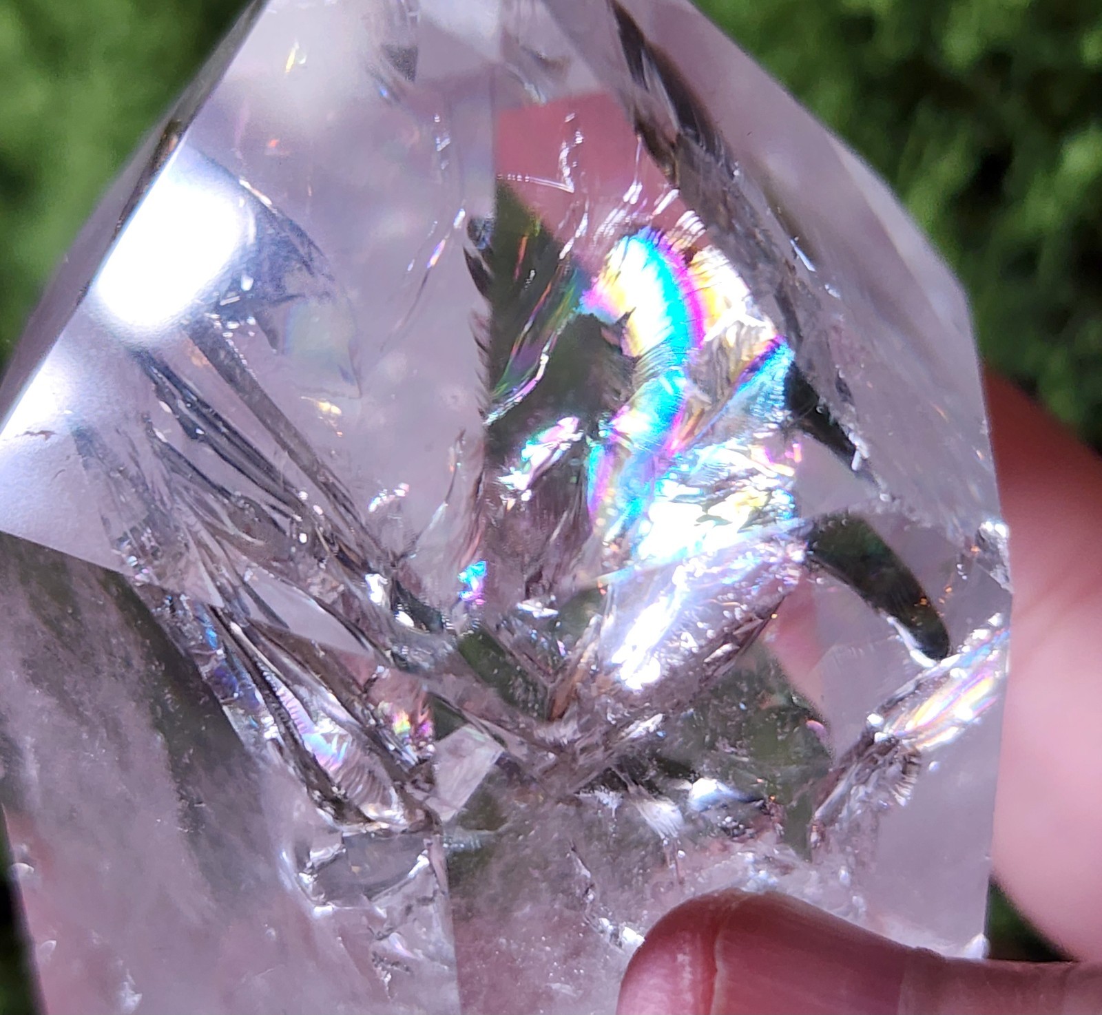 HQ Brazilian Clear Quartz Tower