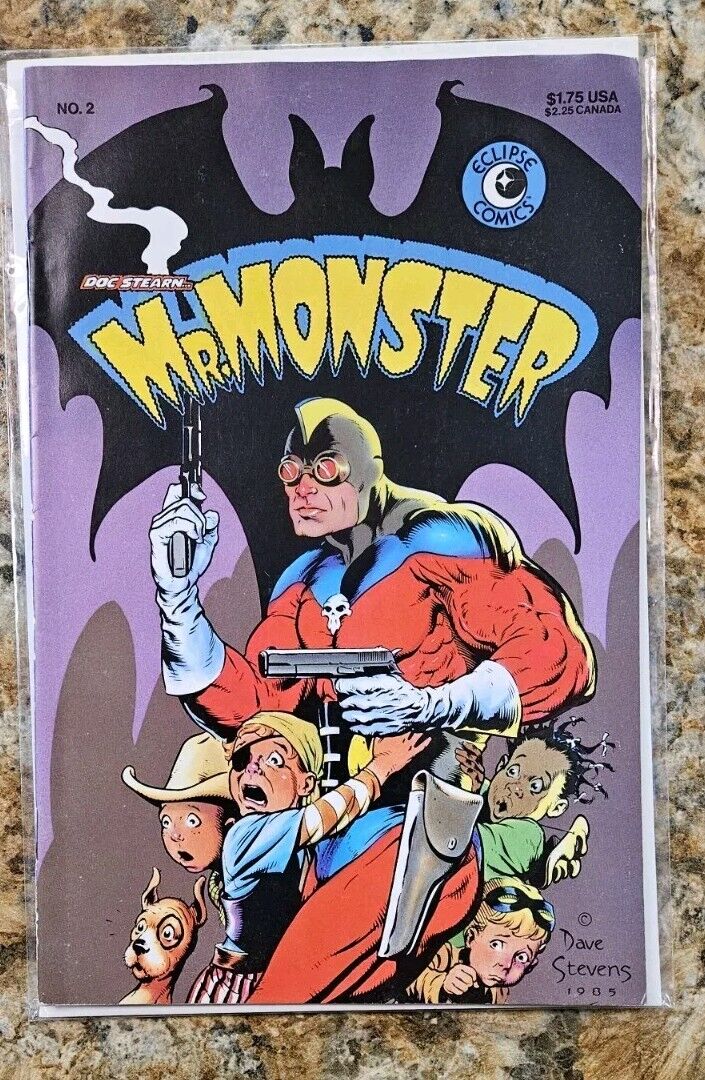 Mr. Monster #2, 1985 Dave Stevens Cover Eclipse Comics