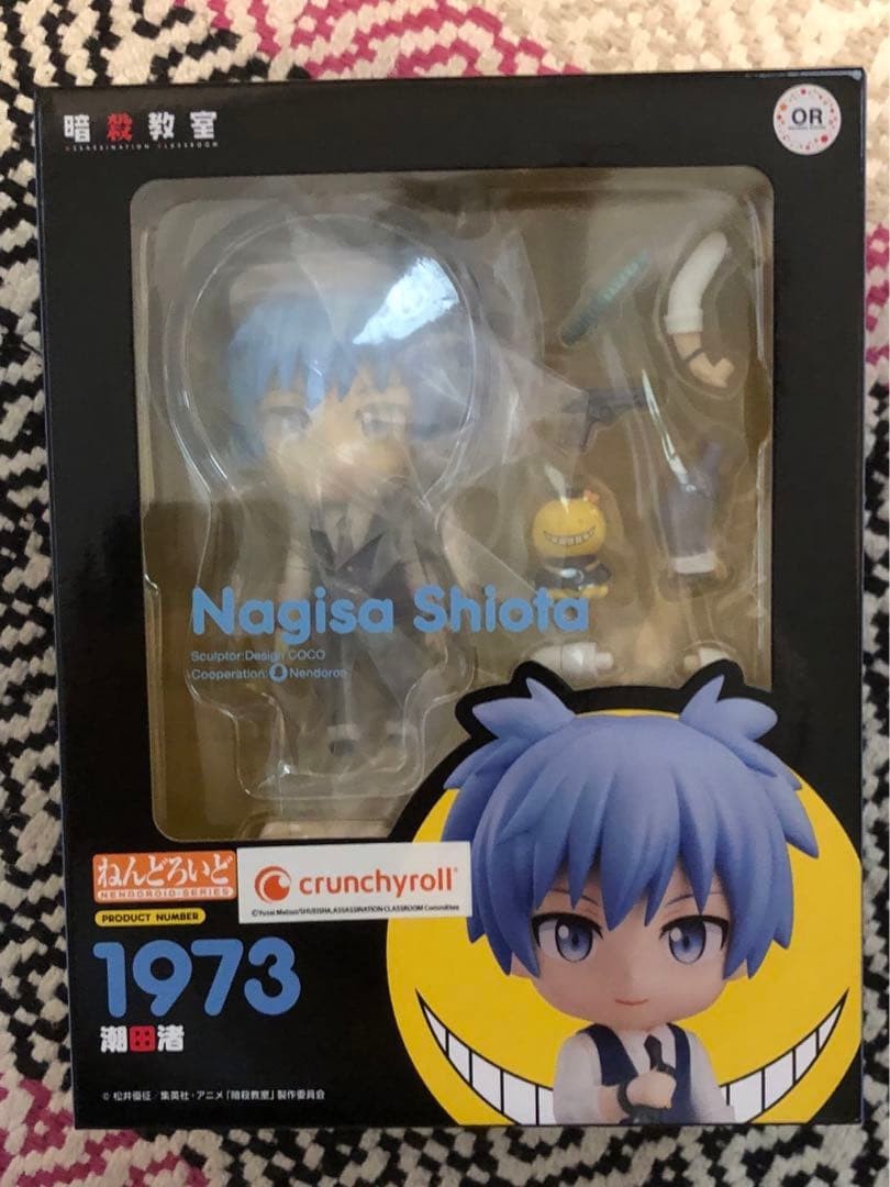Nendoroid Nagisa Shiota Assassination Classroom Figure Opened Complete Set