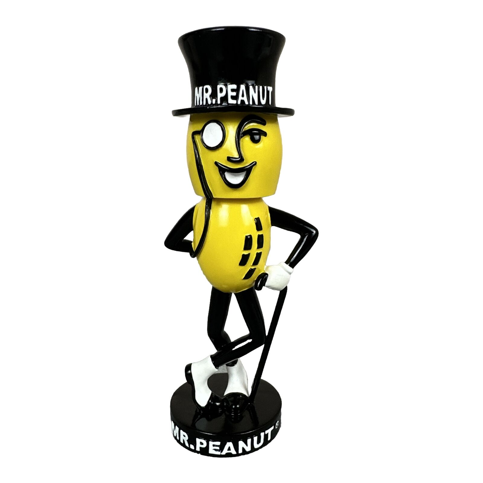 Mr. Peanut Bobble Head 6.25” Tall Planters Nuts Vintage