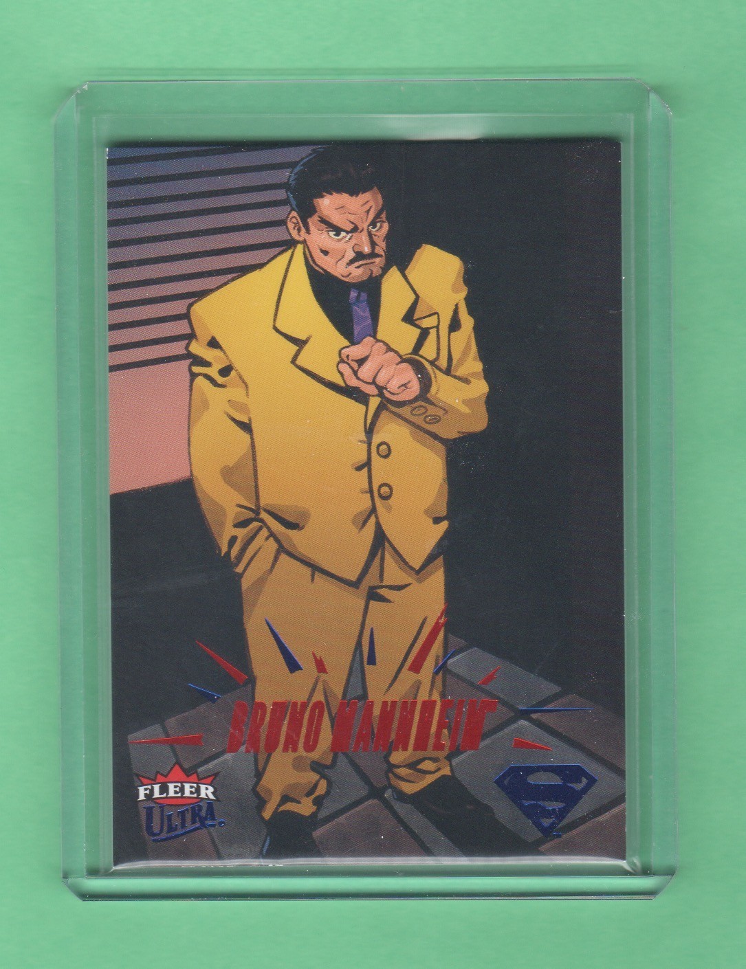 2026 Fleer Ultra Superman  Debut Year Bruno Mannheim  05/38 SSP