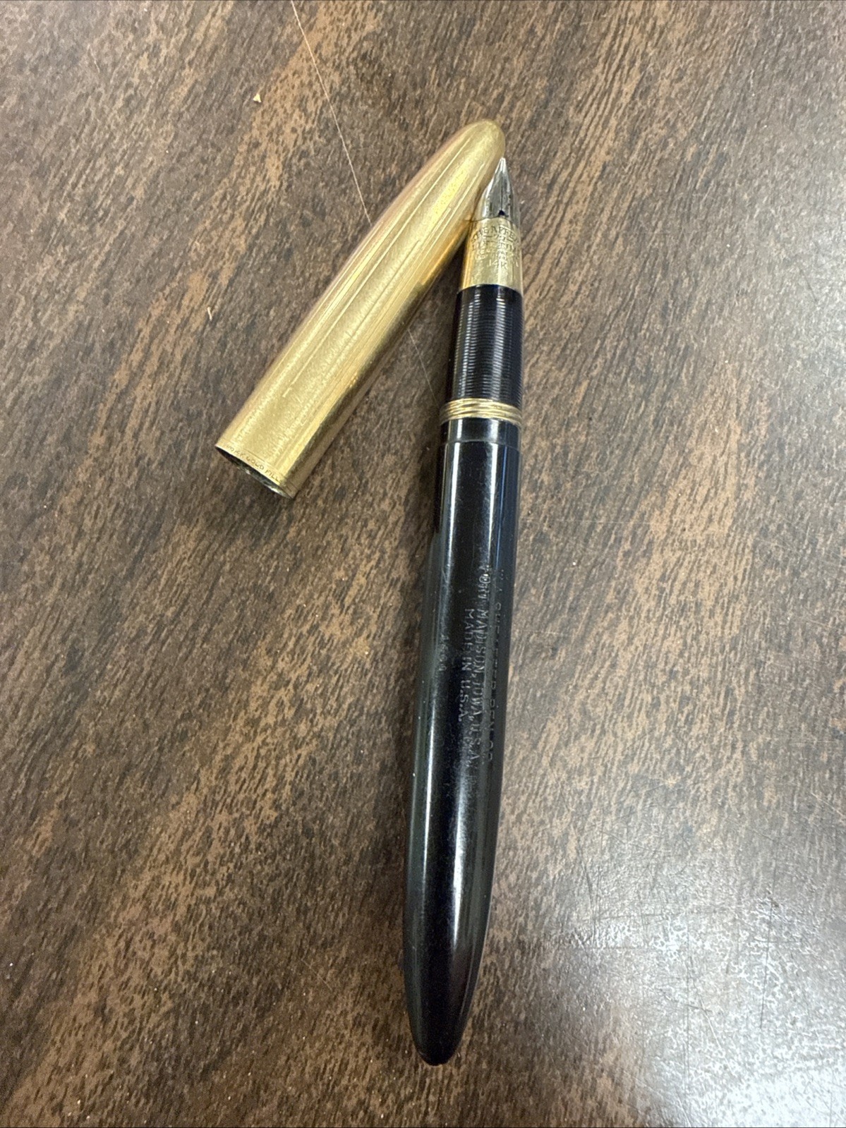 Sheaffer Vintage Fountain Pen 79 Lifetime 14k NIB 14k GF Top