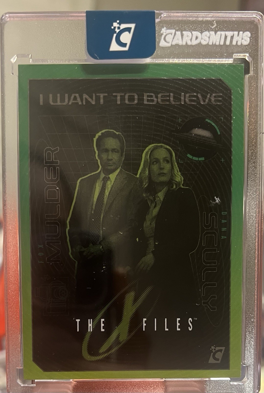 Disney D23 Expo 2026 Toynk X-Files  “I Want To Believe” GREEN