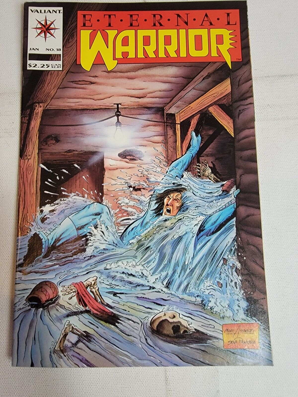 Comic Book Valiant Comics Eternal Warrior #18 Vintage