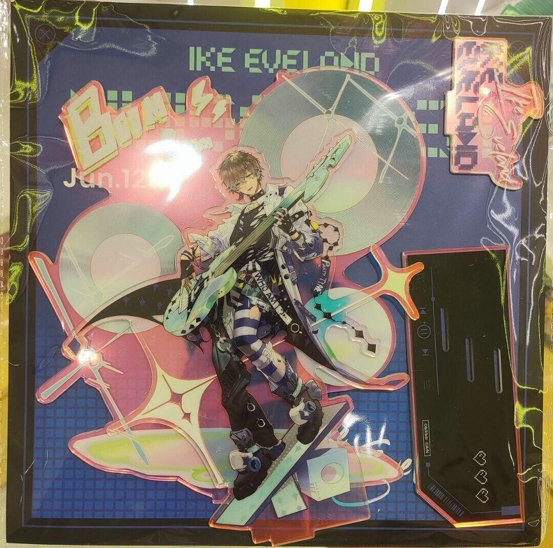 Nijisanji EN Cafe Ike Eveland Acrylic Stand Goods Japan