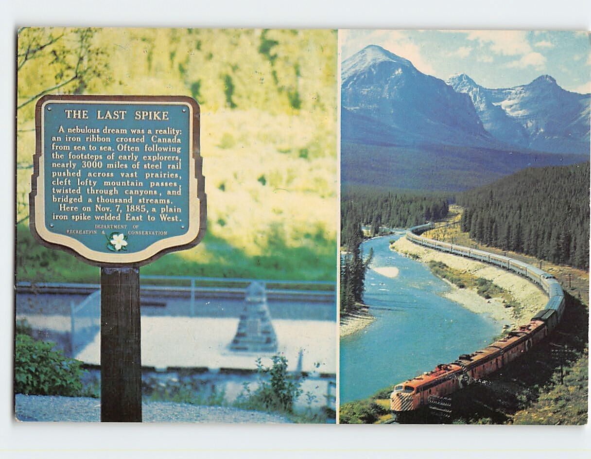 Postcard Craigellachie British Columbia Canada