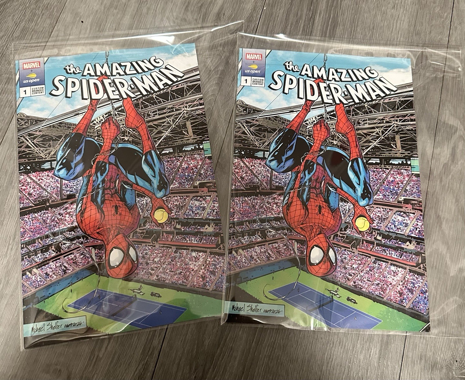 New 2026 Marvel The Amazing Spider-Man Spider-Man #1 Comic US Open 2026 One copy