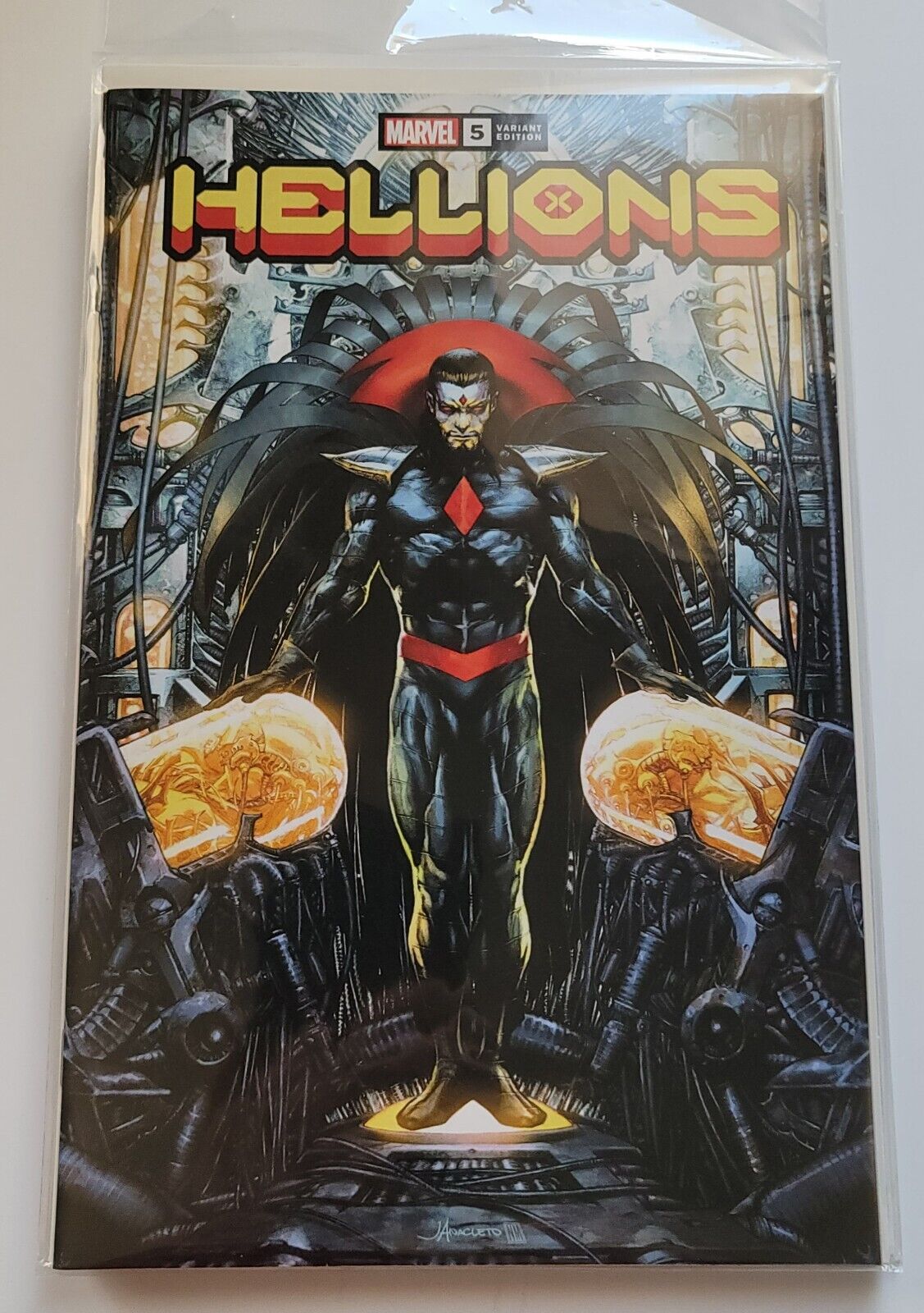 HELLIONS #5 UNKNOWN COMICS JAY ANACLETO EXCLUSIVE VARIANT (2020) 