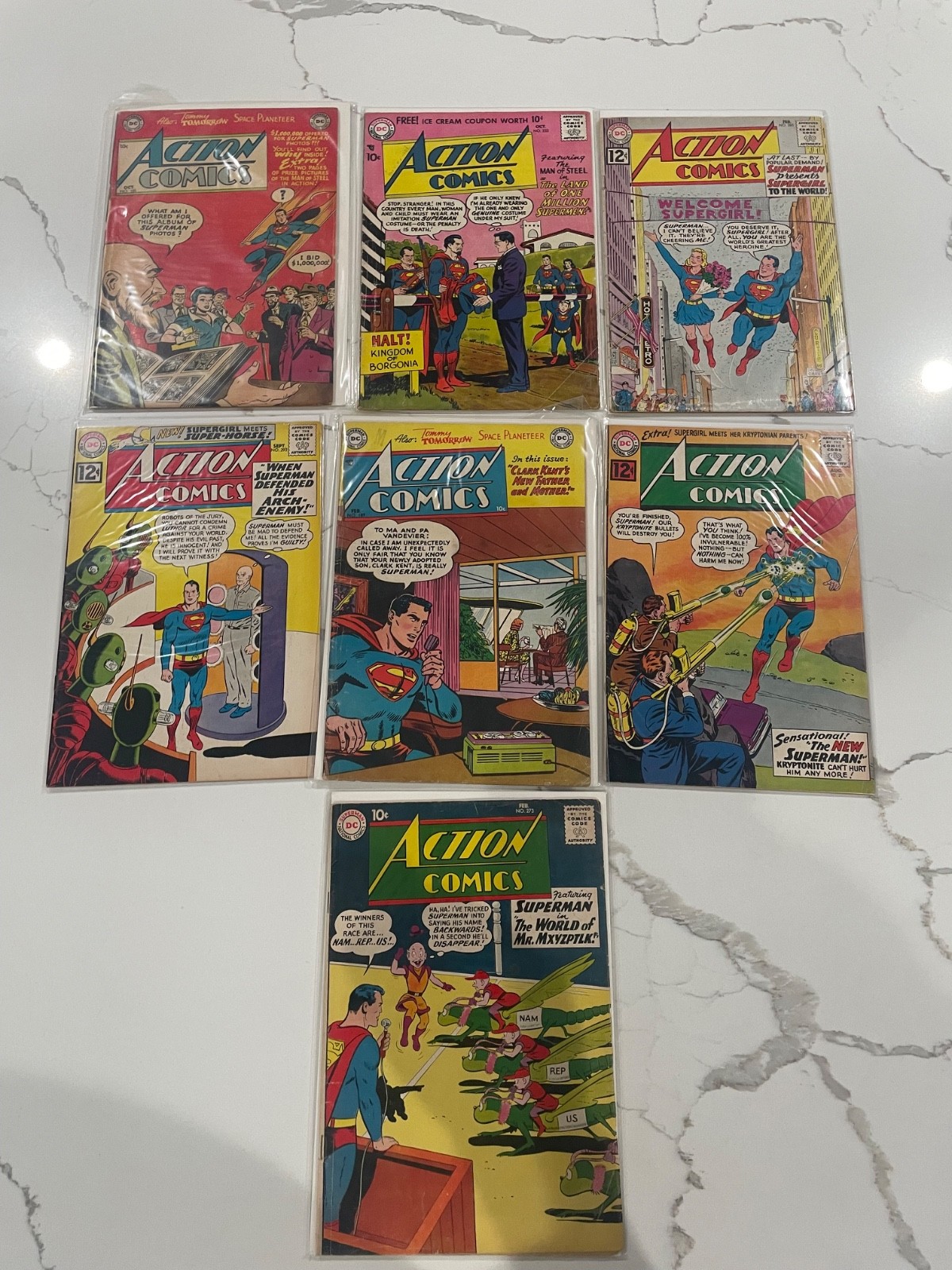 Action Comics/Adventure comics see pics