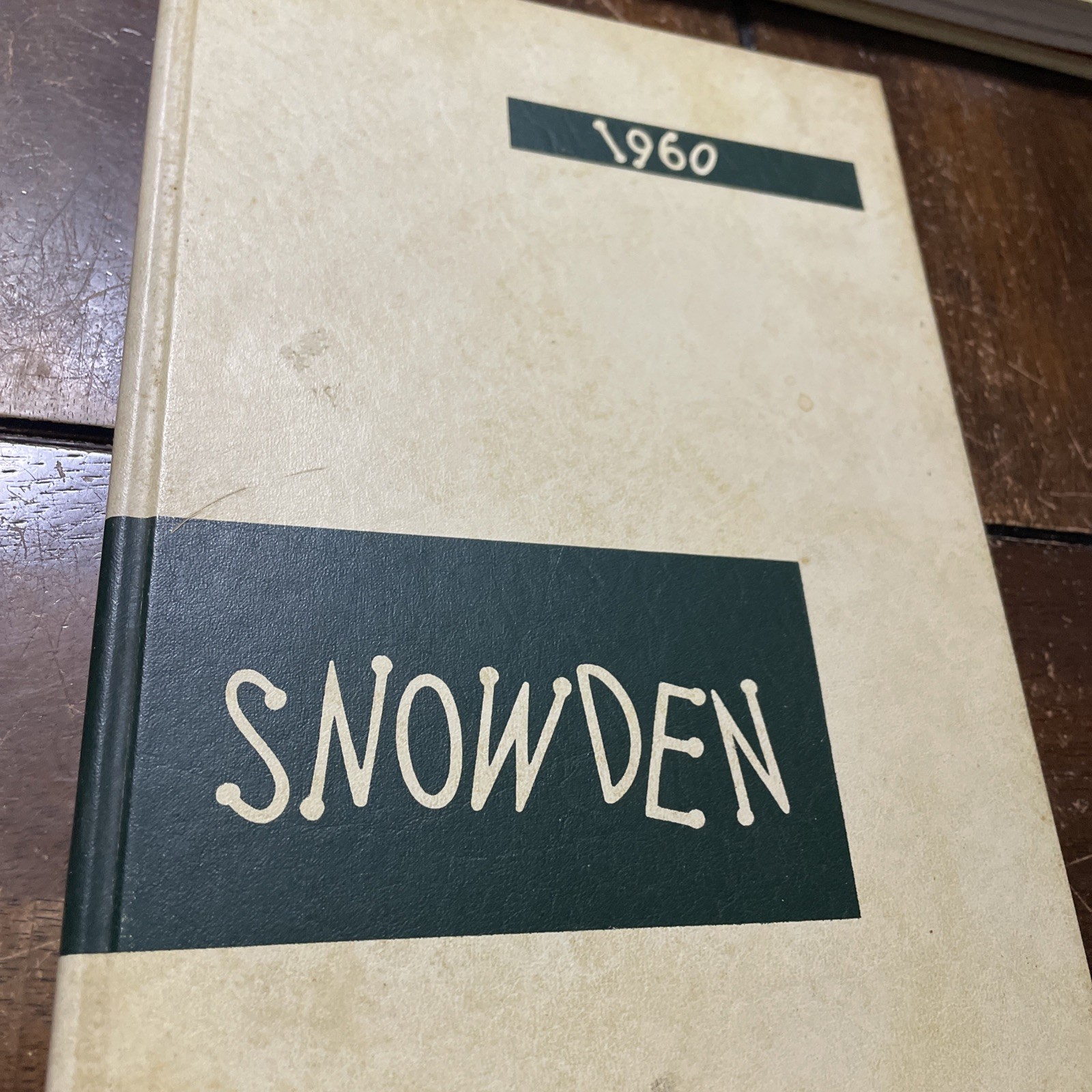 1960 Snowden Junior High School Yearbook of Memphis, Tennessee