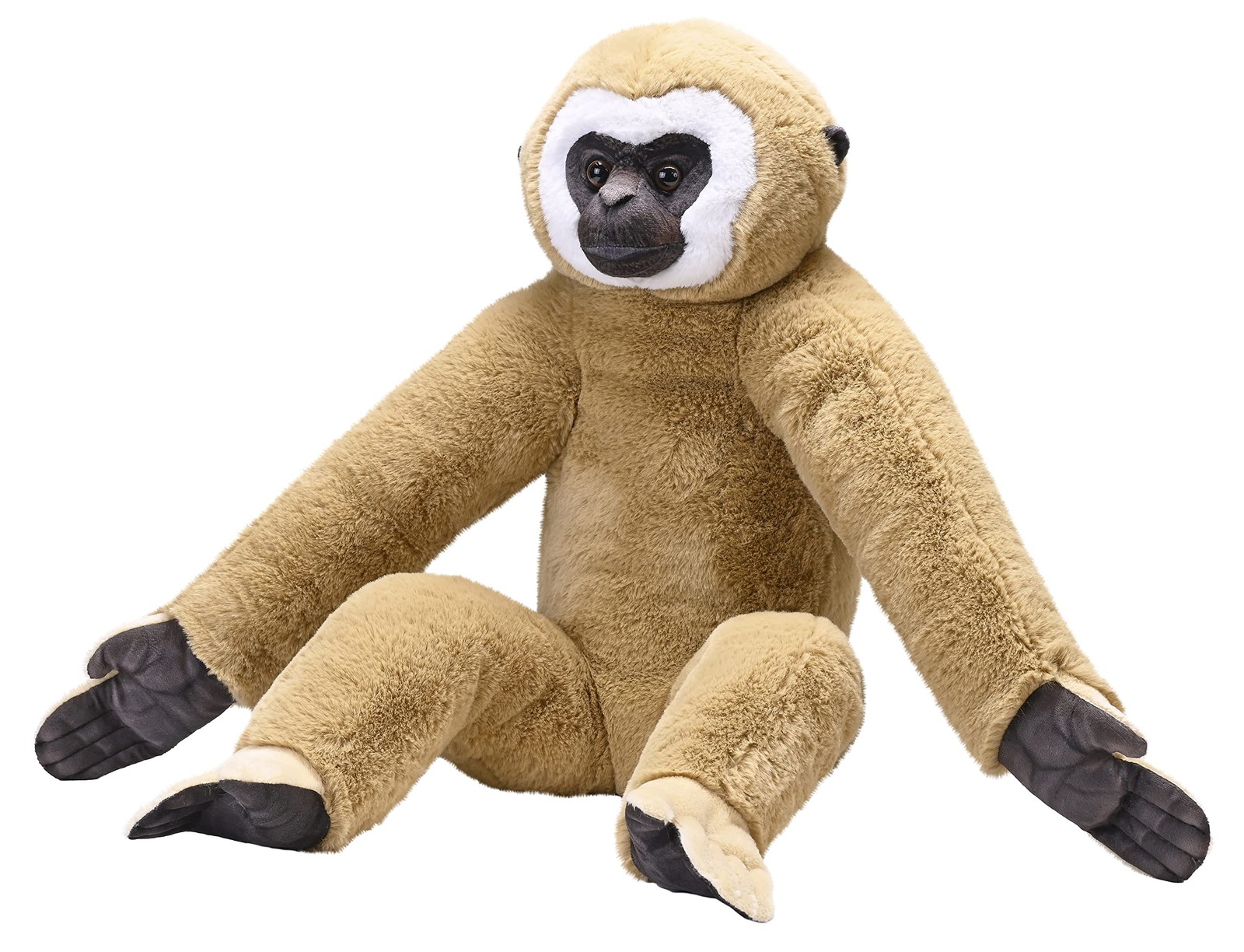Wild Republic Artist Collection White Handed Gibbon Stuffed Animal 15\