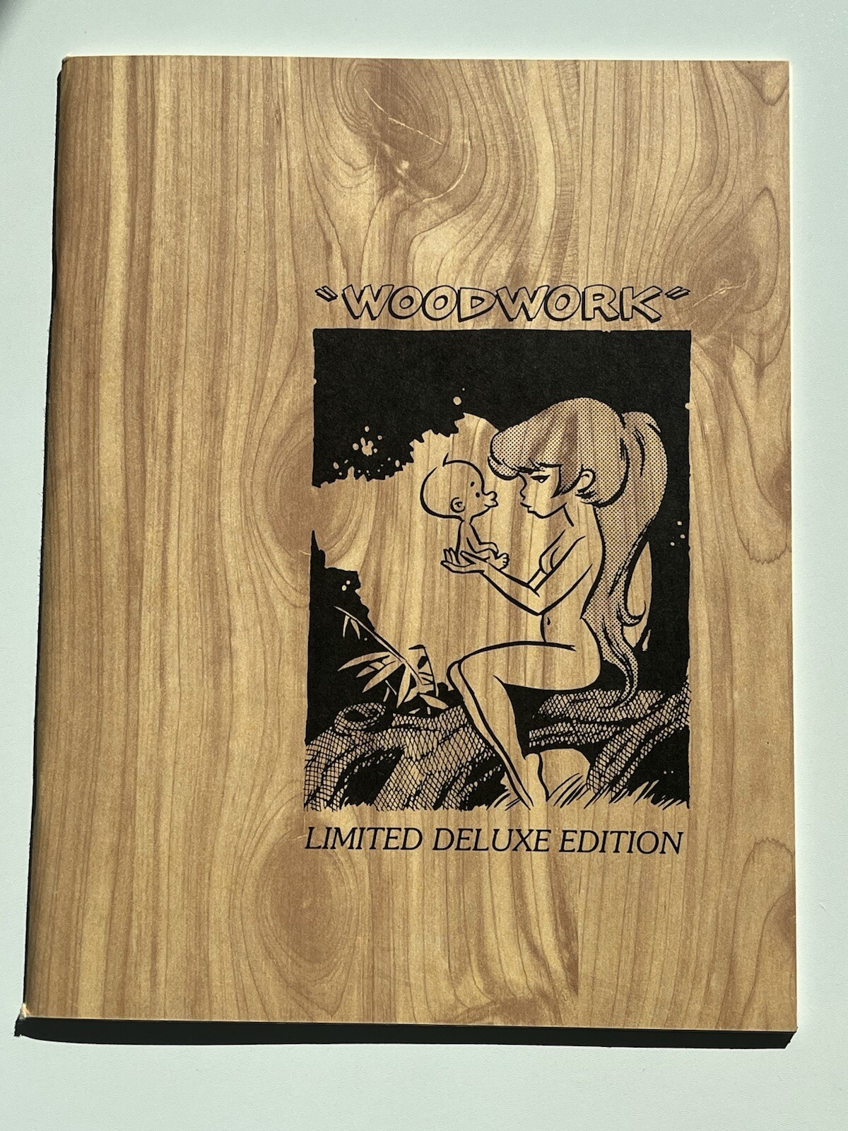 WOODWORK #1 LIMITED DELUXE EDITION /500 (Bill Crouch, Jr. 1980) NM Wally Wood