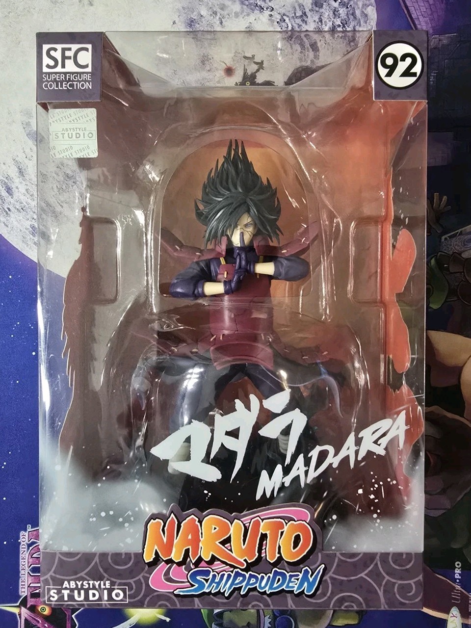 🔥ABYstyle Studio Naruto Shippuden Madara Uchiha SFC Figure NEW SEALED