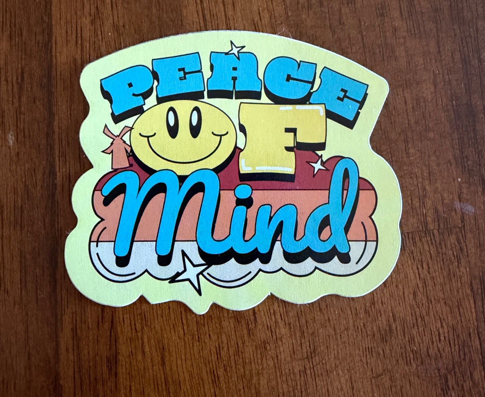 Dutch Bros Peace OF Mind Sticker  Grand Opening