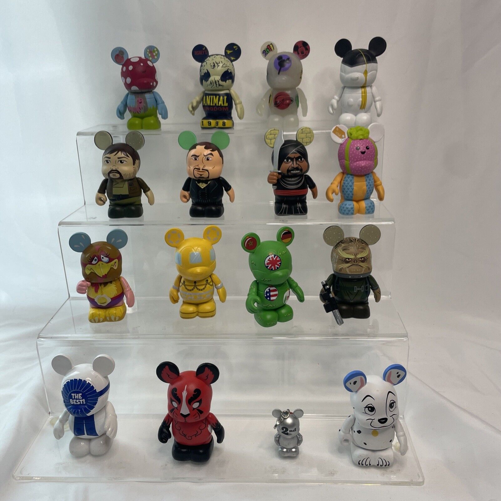 Disney Vinylmation Lot Of 16 Lot D Set Bulk Used See Pictures