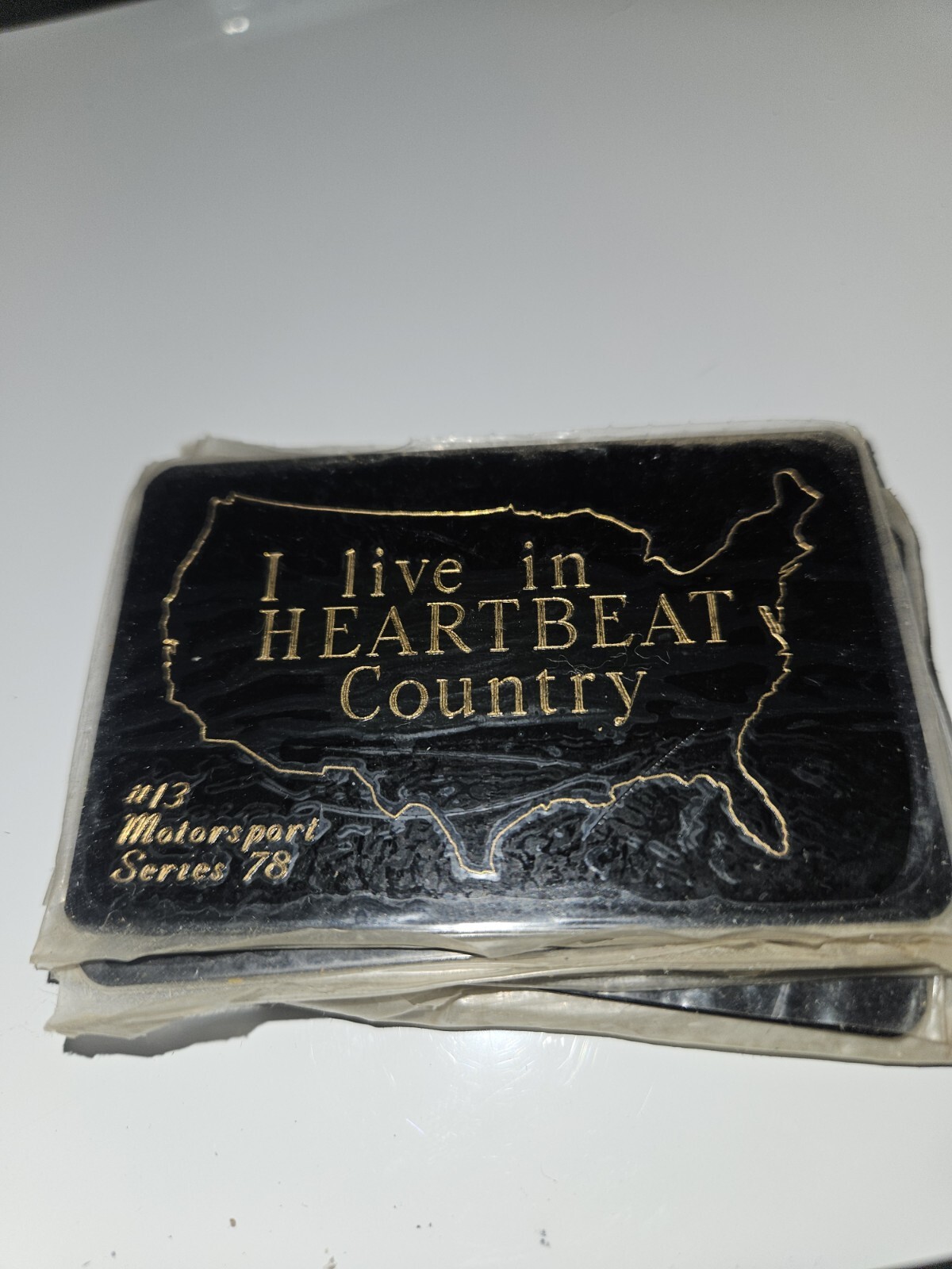 Black, I Live In Heartbeat Country, NOS