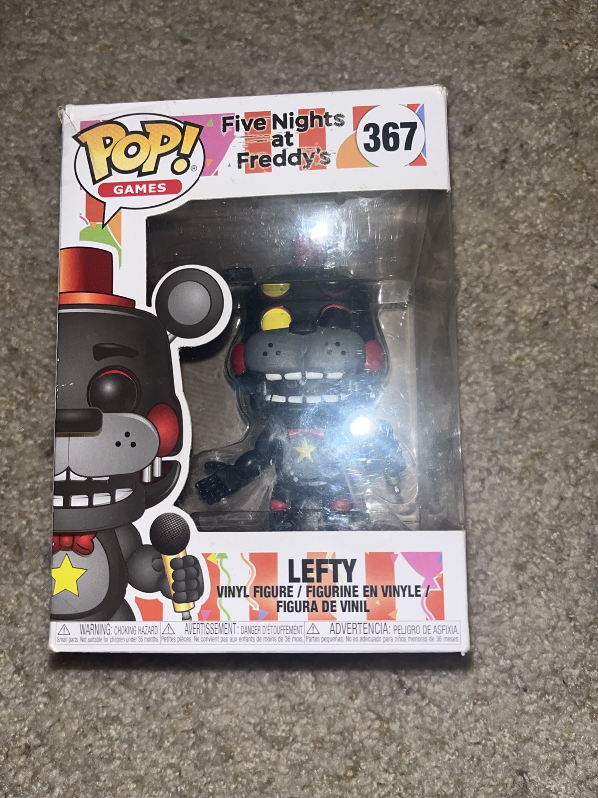 Funko Pop Games: Five Nights At Freddy\'s-Lefty #367 Vinyl Figure