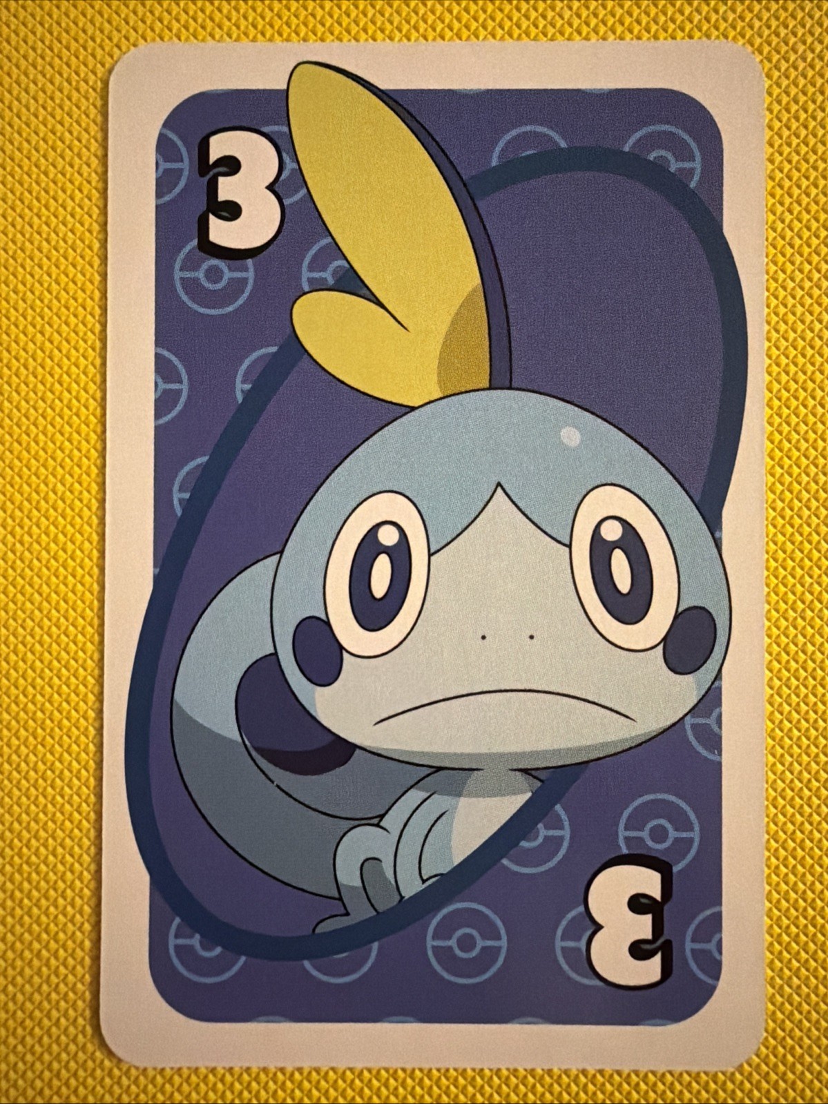 Mattel Pokemon Asia Uno Card - BLUE #3 Sobble Mattel Pokemon Asia Uno Card - BLUE #3 Sobble