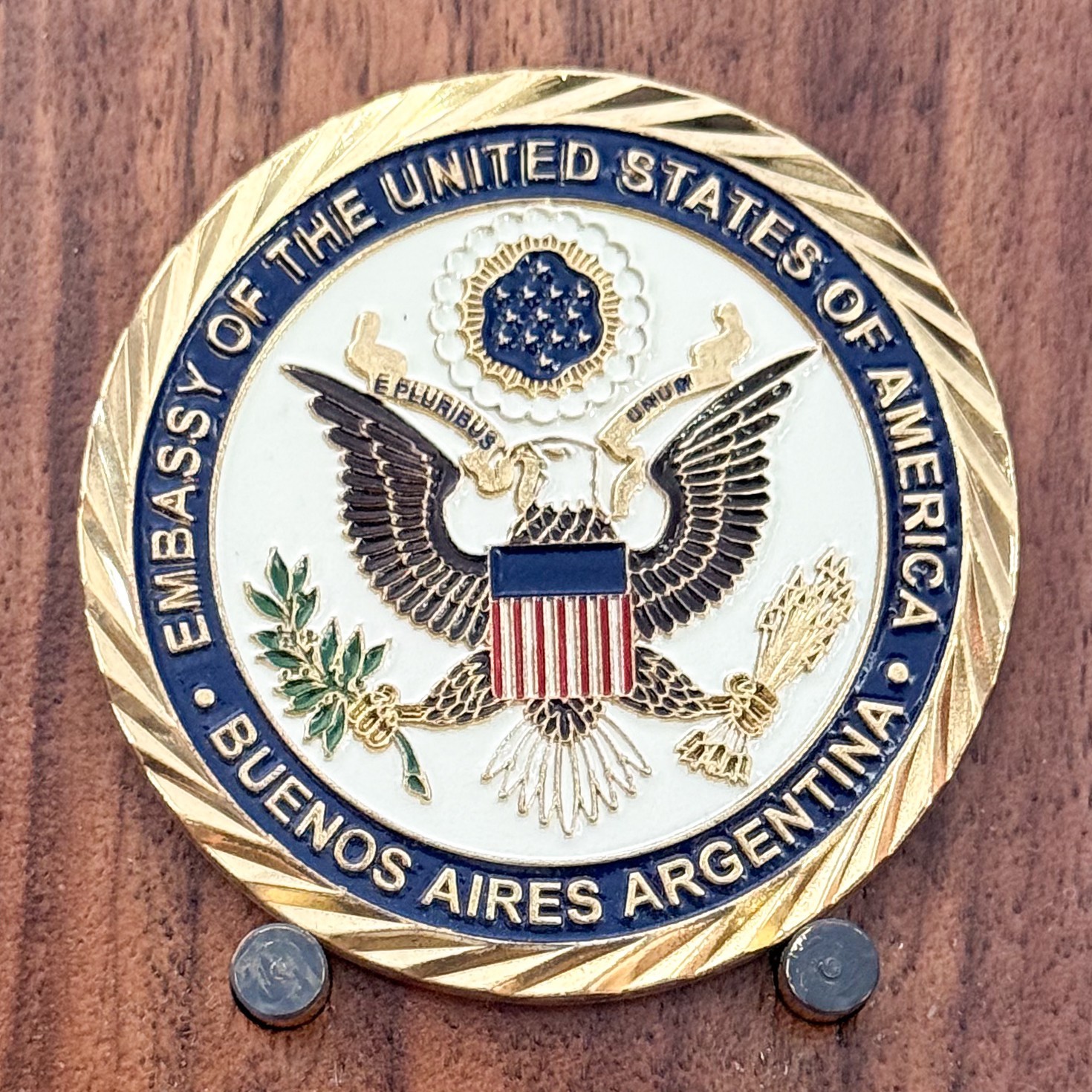 Embassy of the United States Buenos Aires Argentina Challenge Coin  1#32
