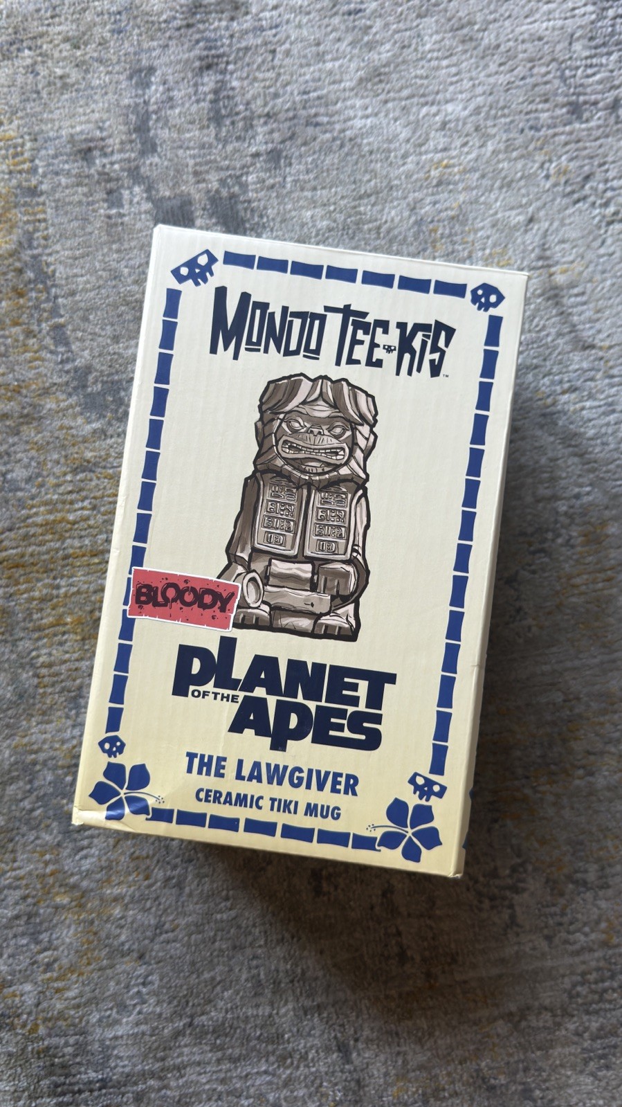 Mondo Bloody edition Lawgiver Planet Of The Apes Tiki 