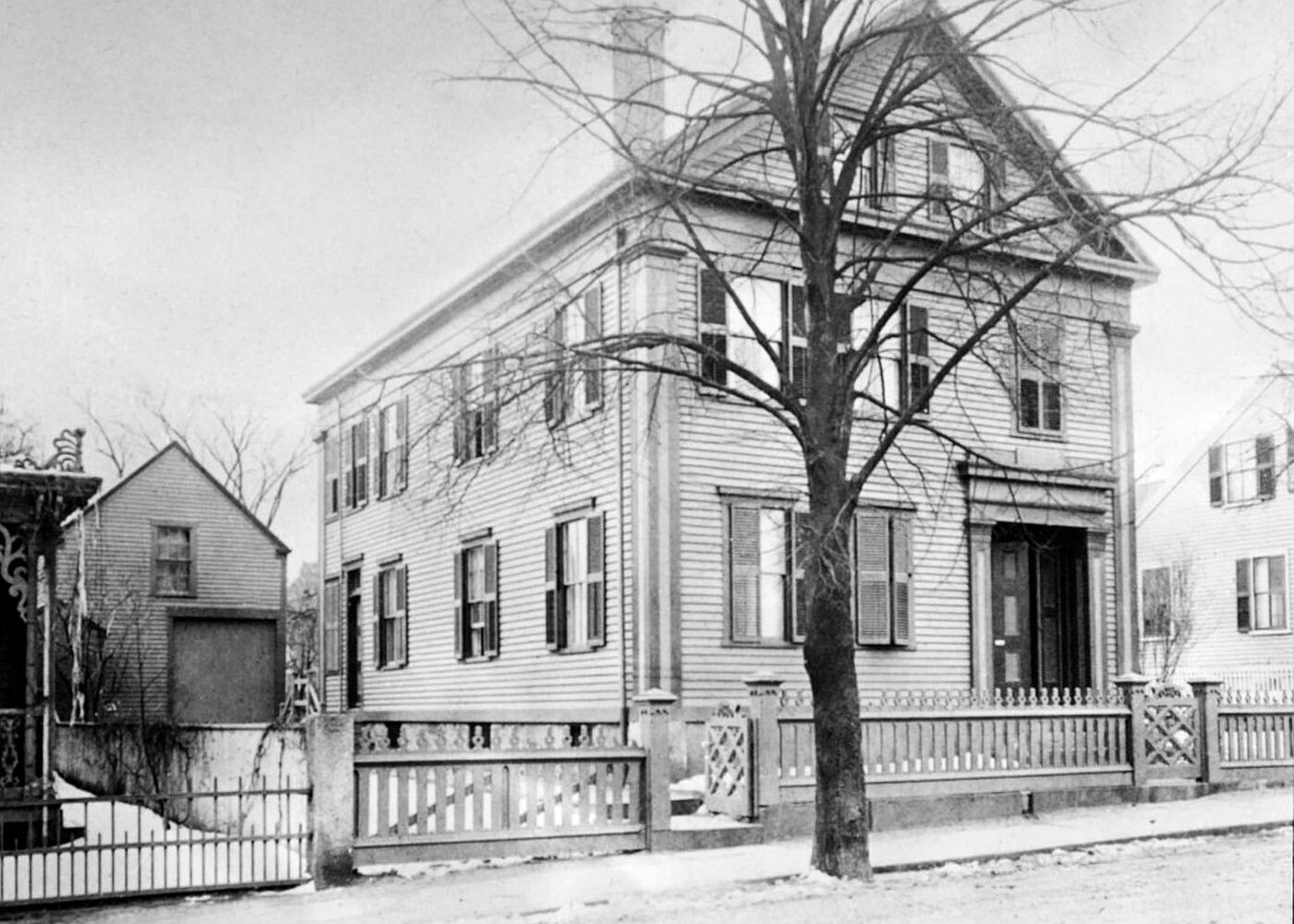 Lizzie Borden Home Famous Murder Suspect 1892 8x10 Photo Reprint