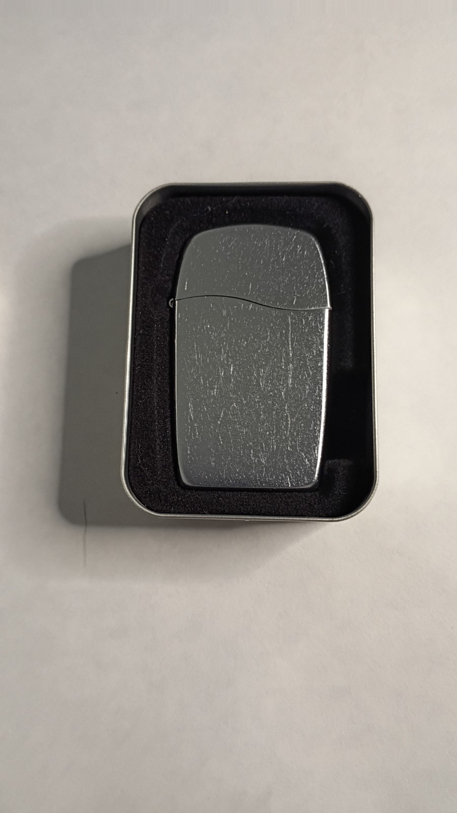 2007 Zippo Blu Butane Lighter Unfired In Original Packaging
