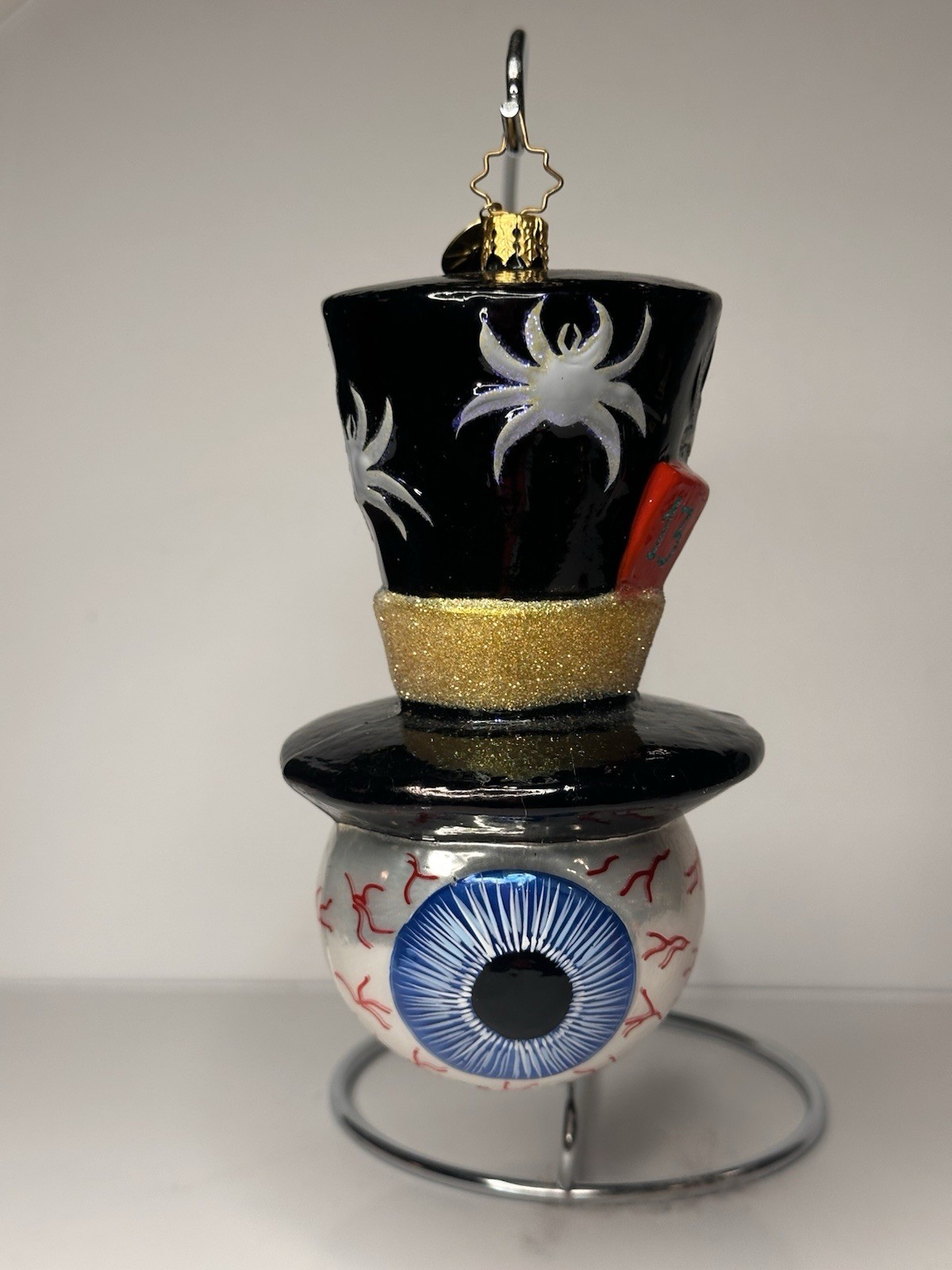 Rare Christopher Radko Here's Looking at You Evil Eye Glass Halloween Ornament