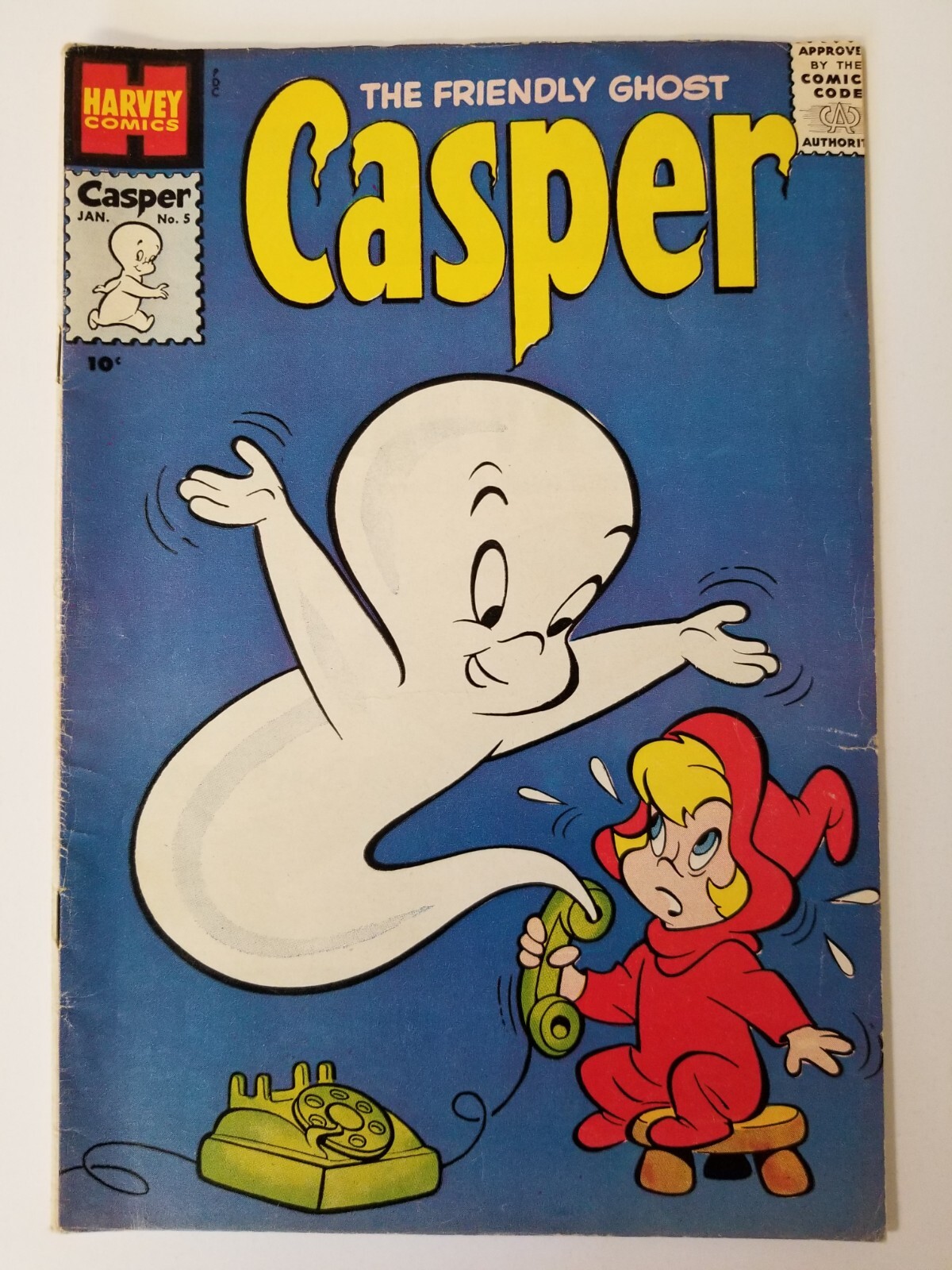 Casper 5 The Friendly Ghost Harvey Comics Silver Age 1959 