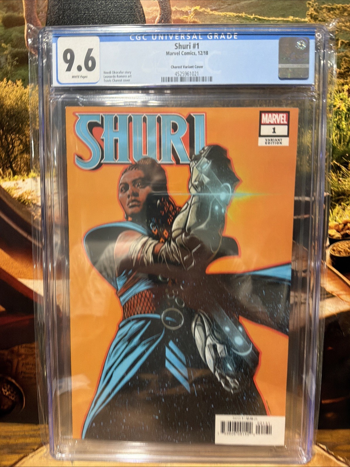 Shuri #1 CGC 9.6 (2018) - Charest Variant 1:50