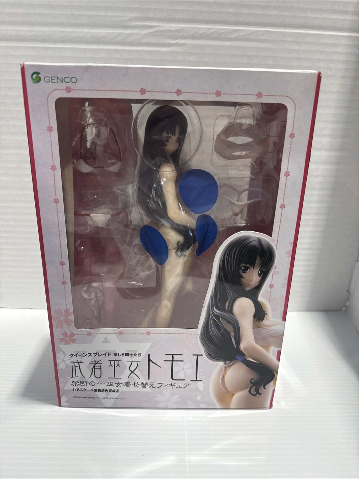 Queen's Blade Tomoe Kindan no Miko Kisekae 1/6 Figure Genco