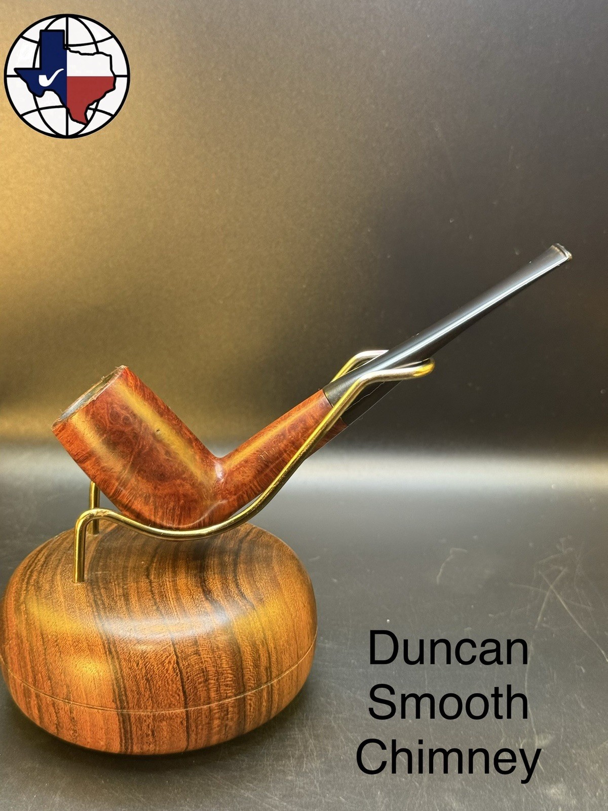 Vintage Duncan Smooth Chimney Tobacco Pipe