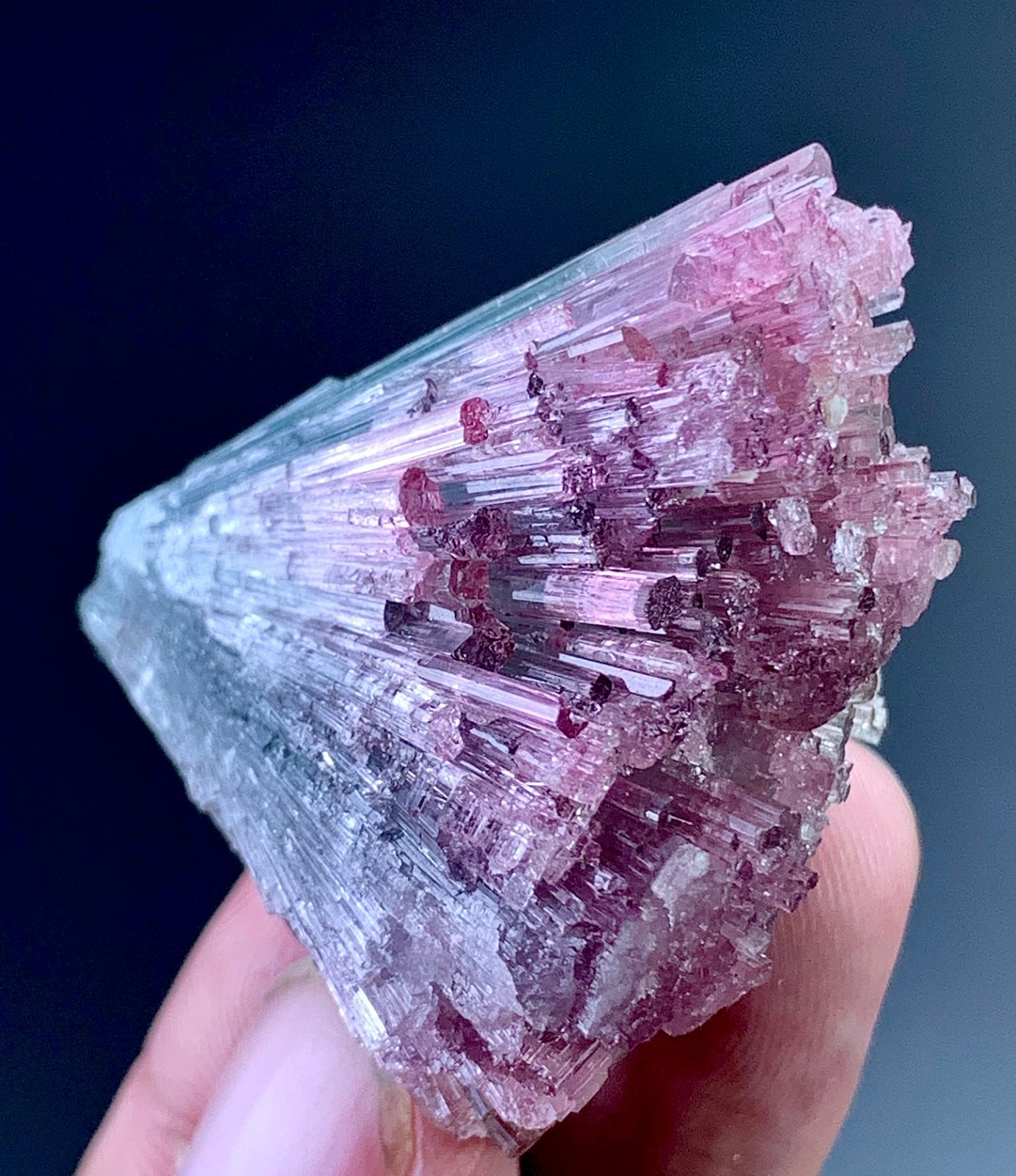 215 Carat Tourmaline Crystals Cluster Specimen From Afghanistan