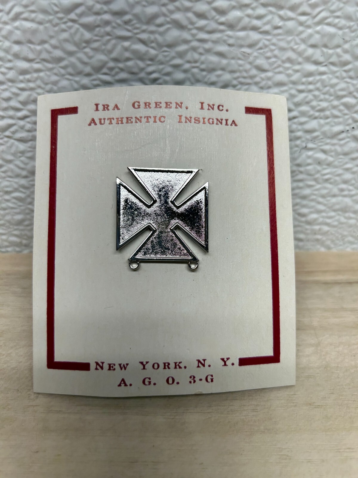 Vtg Ira Green Insignia WWII US Army Marksman Double Lapel Pin Badge Silver Tone Vtg Ira Green Insignia WWII US Army Marksman Double Lapel Pin Badge Silver Tone