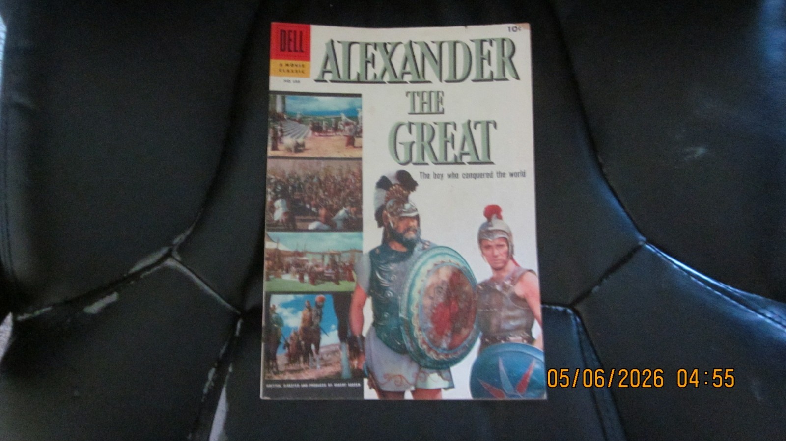 VINTAGE DELL COMICS ALEXANDER THE GREAT #688 1956 RICHARD BURTON VG/FN 5.0 VINTAGE DELL COMICS ALEXANDER THE GREAT #688 1956 RICHARD BURTON VG/FN 5.0