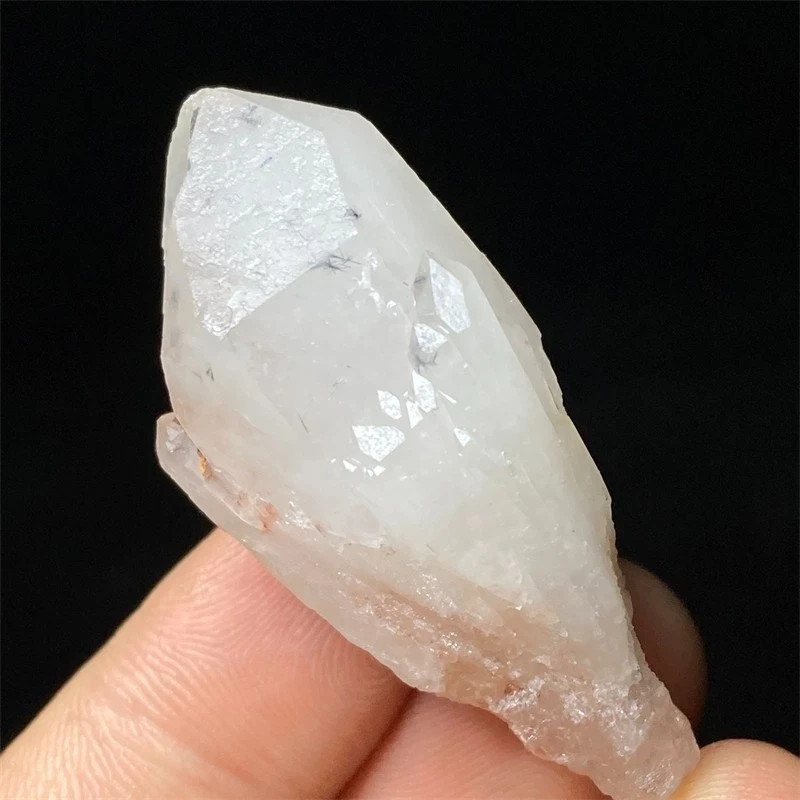 19g RARE Hollandite Star Quartz CRYSTAL Cluster Point&Trapiche Hair S178
