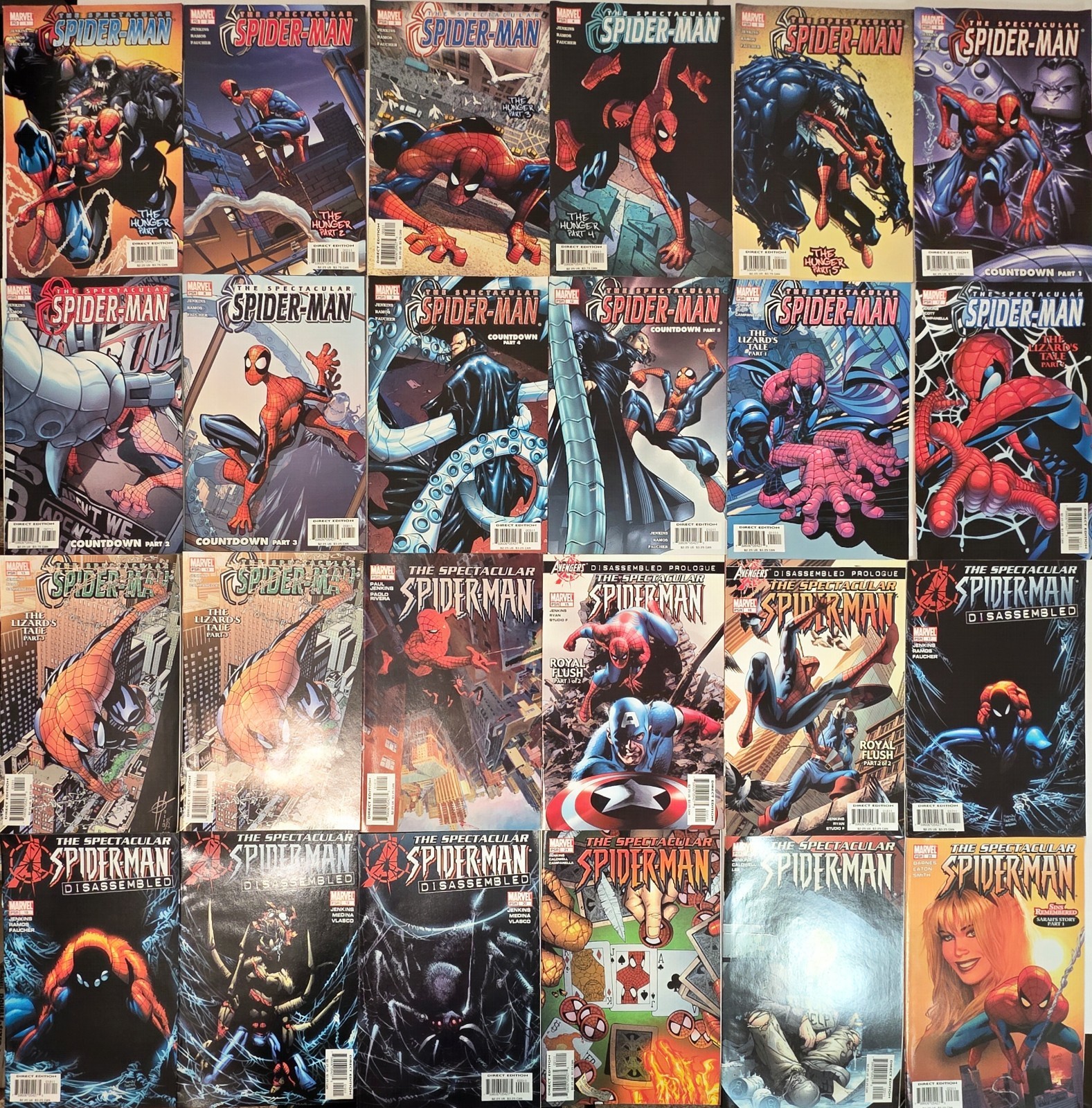 Spectacular Spider-Man Lot (24) #1-23* NM VF Venom 2003 Huberto Ramos,High Grade