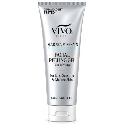Facial Peeling Gel Exfoliates Dead Skin Gentle 4.05 Oz Face Wash