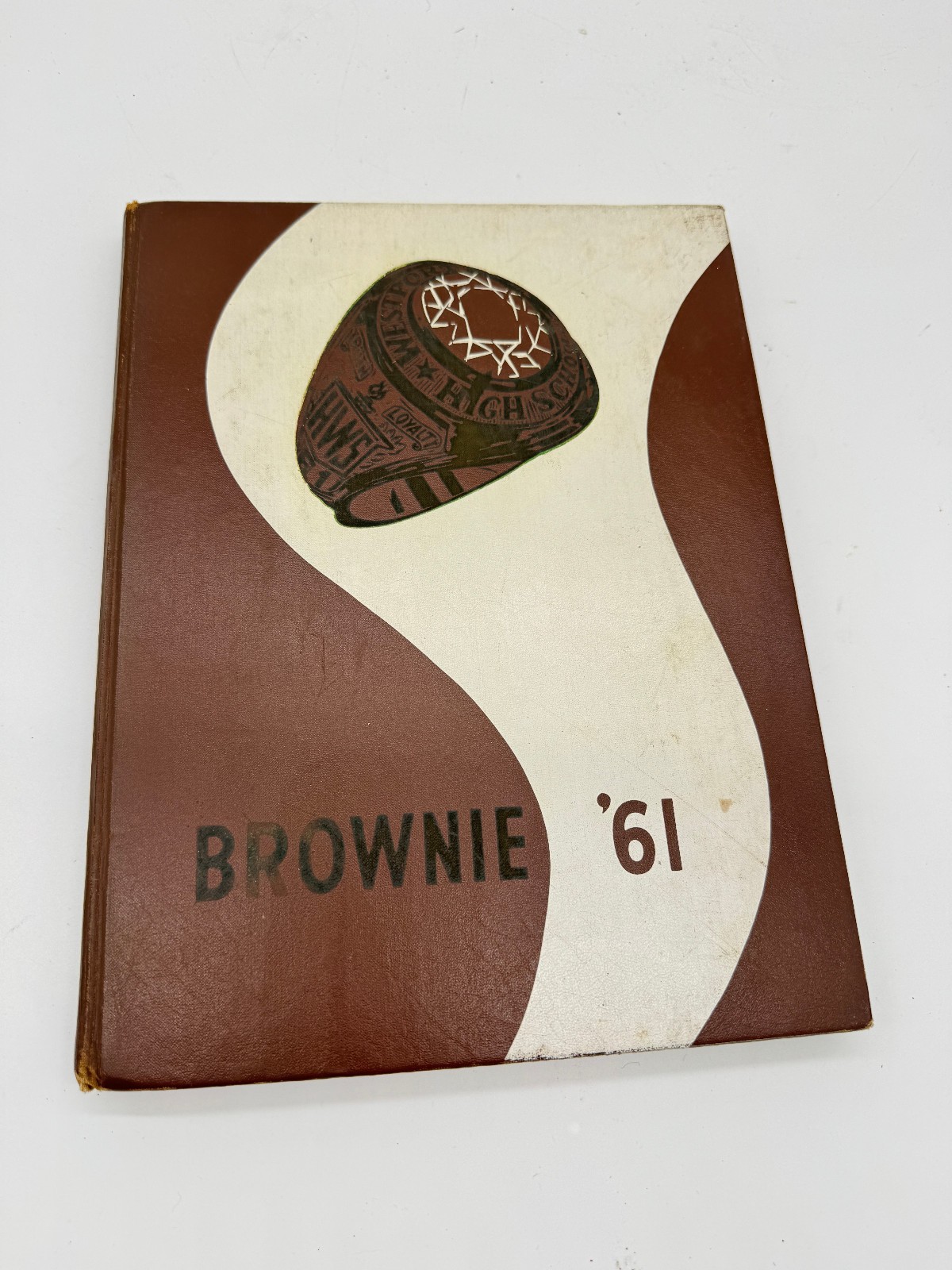 BROWNIE  WESTPORT MA HIGH SCHOOL YEARBOOK 1961 VINTAGE massachusetts