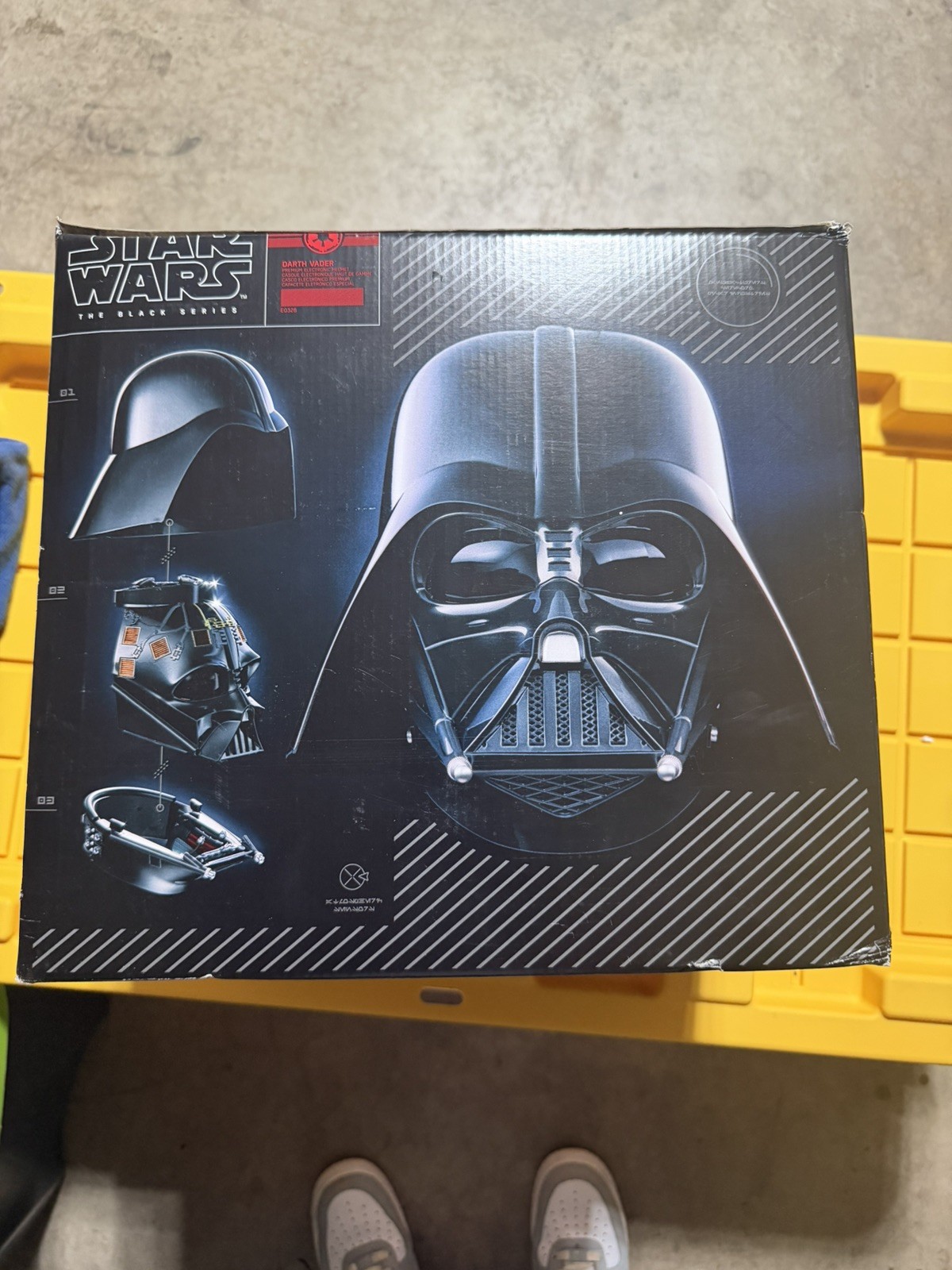 Hasbro Star Wars Black Series Darth Vader Electronic Helmet Sound Adjustable Hasbro Star Wars Black Series Darth Vader Electronic Helmet Sound Adjustable
