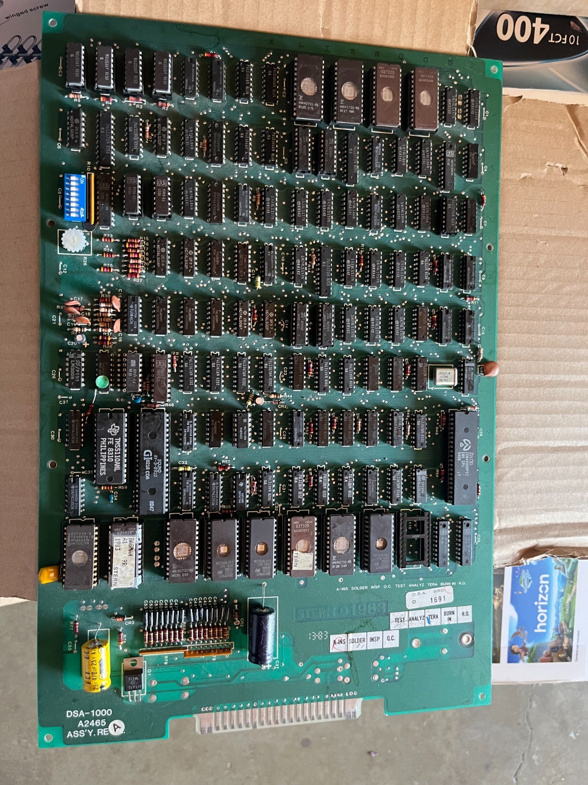 Stern Bagman arcade PCB Non Jamma