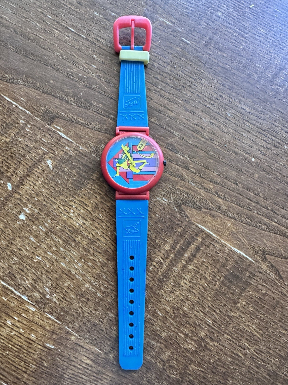 Vintage 1988 Peter Max “Runner” Pop Art Watch