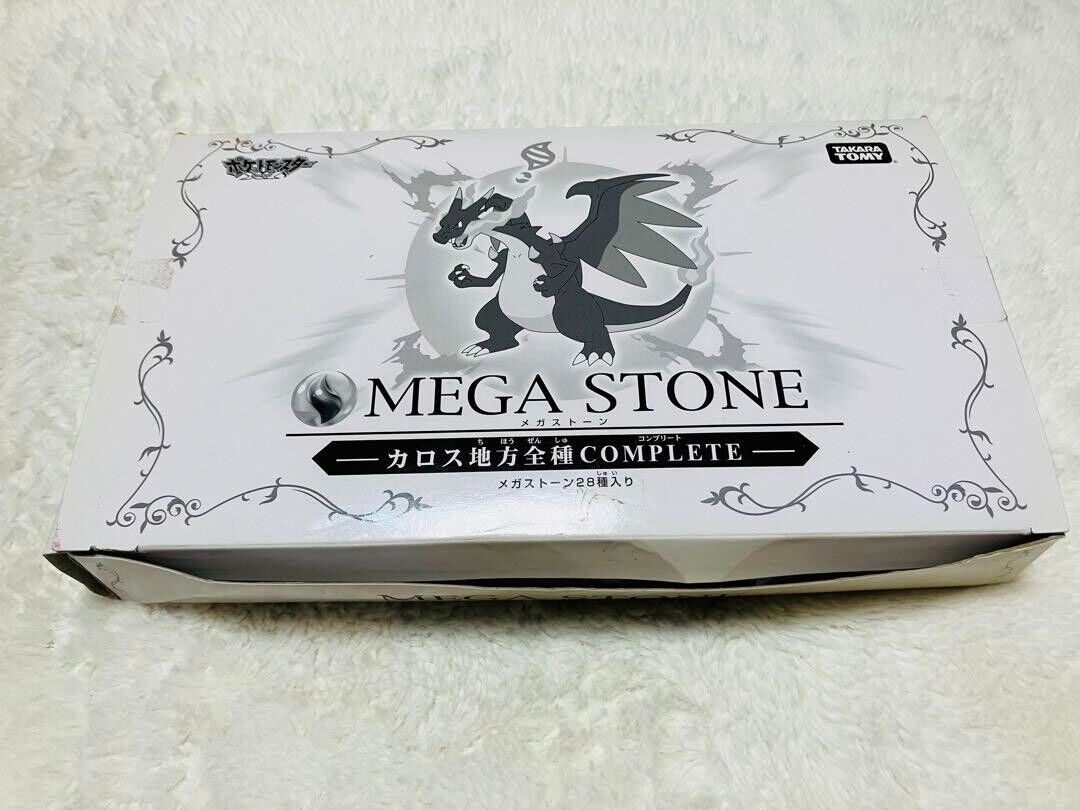 Pokemon Center Original Mega Stone 28 Complete SET Lottery Special Prize Used