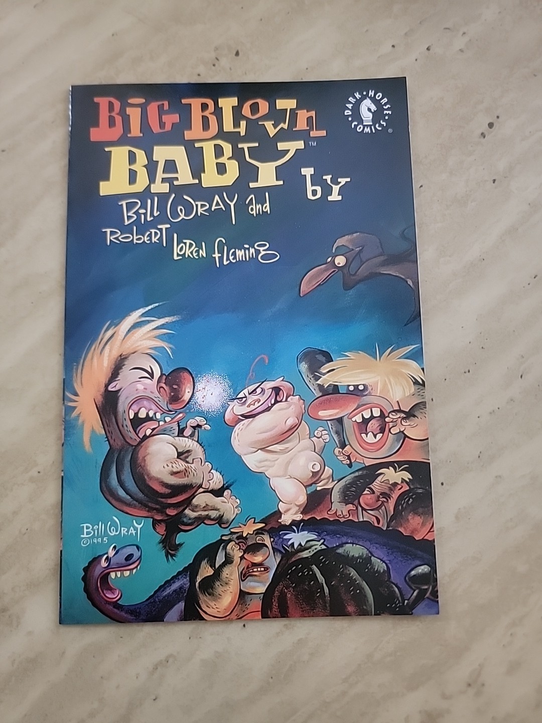 1995 BIG BLOWN BABY Ashcan / Mini-Comic #1 by Bill Wray Dark Horse Comics