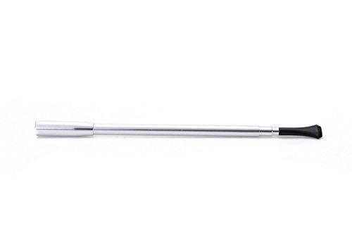 Utopiat Holly Vintage Iconic Long Metallic Cigarette Holder Women in Silver