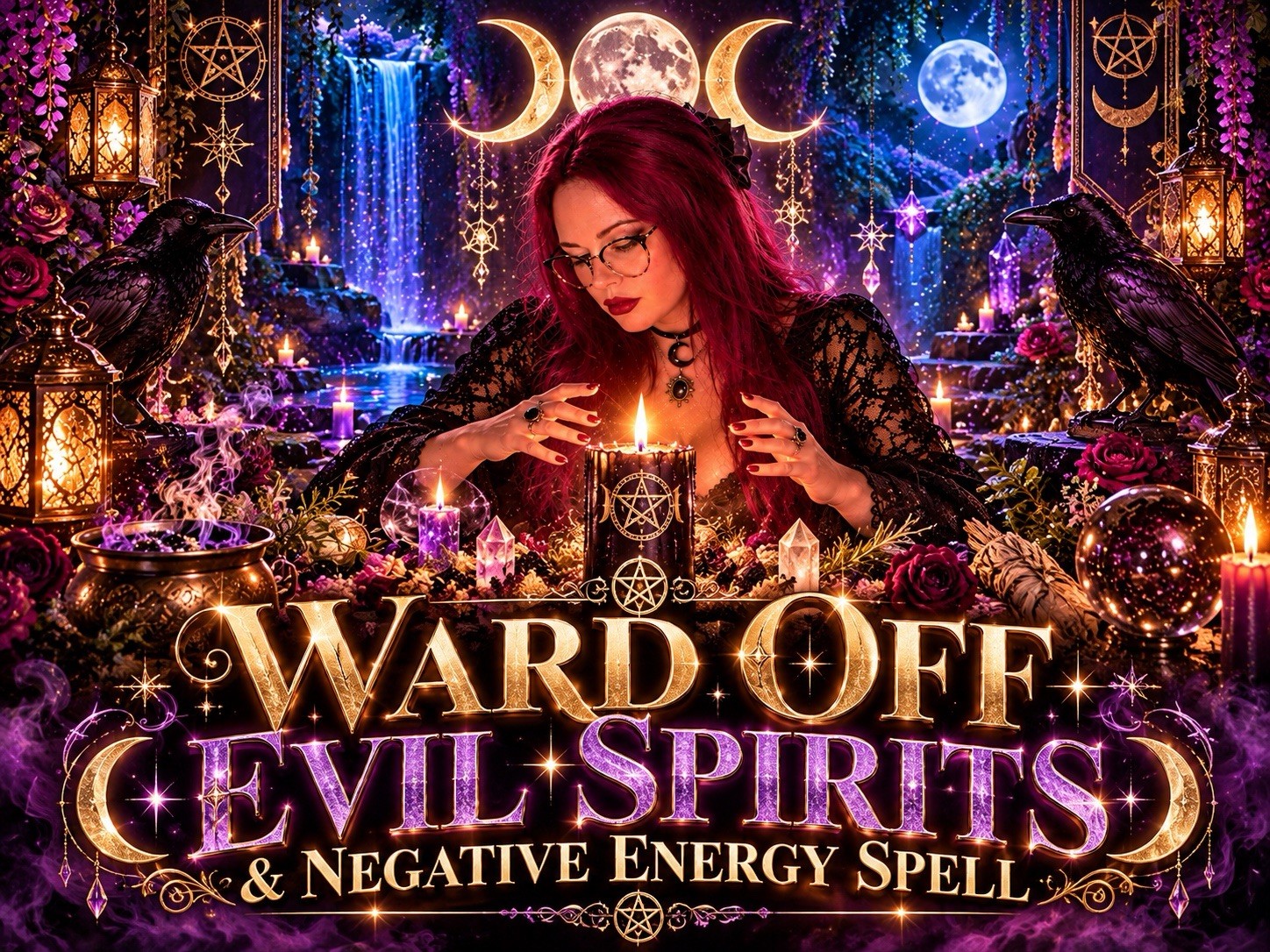 Ward Off Evil Spirits & Negative Energy Spell Banishing Ritual