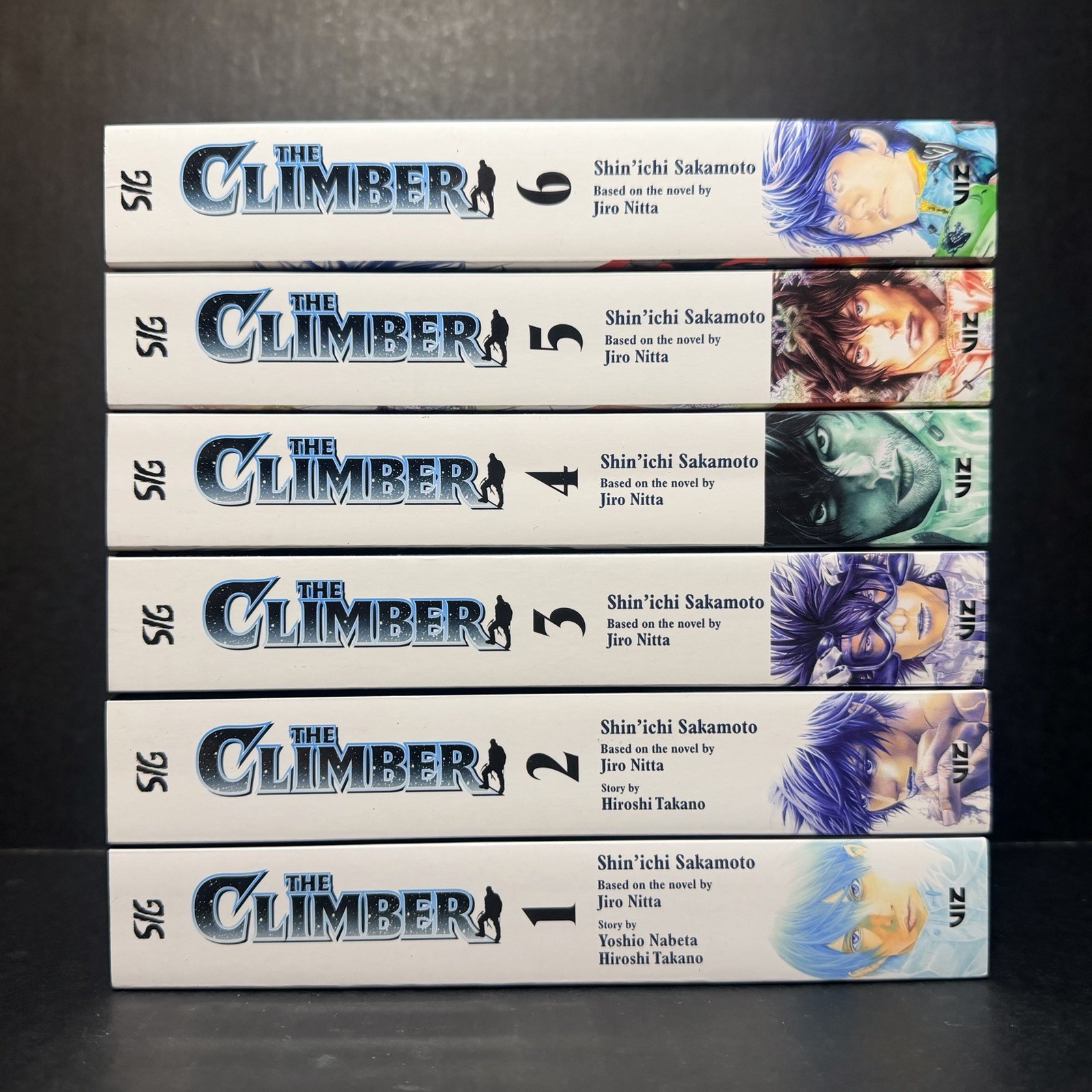 The Climber Manga Volumes 1-6 English Brand New Authentic Viz Media